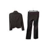 Banana Republic  Linen Blend Brown Pants Suit Set Women's Size‎ 4 Career Blazer Photo 1