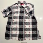 Fashion Bug Vintage  Women‎ 18/20 American Stars Full Zip 4th of July Black Shirt Photo 2