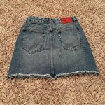 ZARA  Trafaluc distressed denim skirt Photo 3