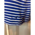 Vineyard Vines  Striped T-Shirt Long Sleeve Boat Neck Blue &‎ White Casual Top Photo 1