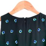 Keepsake The Label Sequin Flower High Neck Floral Sleeveless Top Black Medium Photo 3