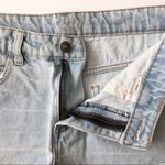 Delia's Delia’s High Waist Distressed Jean Shorts Light Wash Size 5 Photo 5