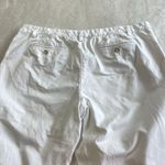 Gap Outlet Straight Leg Chino Pants Womens Size 20 White Flat Front High Rise Photo 14