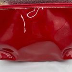 Estée Lauder Estee Lauder Makeup Storage Bag Red Patent Pre-Owned Photo 5