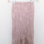 Y2K Womens Skirt Size 4‎ Pink Lace Mesh Asymmetrical Fairycore Coquette Romantic Photo 7