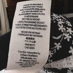 Free People  Auxton Thermal Wrap Top In Black White Floral Balloon Sleeve Size S Photo 6