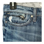 joe's jeans Joe's Rocker Jeans Tassels Warhol Wash Boho Rare Style Women Size 28 Photo 2