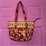 Vibrant Floral Tote Bag Photo 1