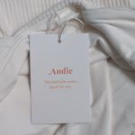 ANDIE Asbury Ribbed One Piece Coco High Neck Low Back Adjustable M New Photo 8