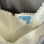 Draper James RSVP Ivory Lace-Trimmed Eyelet Midi Dress Size 14 Photo 3