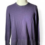 Purple Crewneck Long Sleeve Top Casual Everyday Comfortable Size undefined Photo 0
