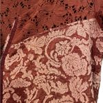 Free People 	Women's Love You to Pieces Tunic Dress Red Medium Photo 7