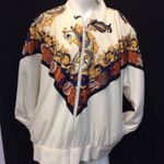 Vintage VTG Womens Three Flaggs Light Jacket Beige Size 12 Photo 7