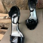 Metaphor Heels Elegant Black Patent Leather Heels 10 M  great shape! Photo 6