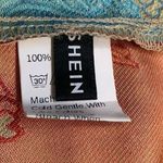 SheIn Halter Crop Top Metallic Embroidered Asian Dragons Open Back Tie Photo 6