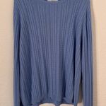 Sag Harbor Light Blue Cable Knit Sweater Women’s XL Photo 0