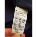 Wear Me Dress Women XS Long Sleeve A Line Flair Twirl Dance Button Cozy Blue Photo 6