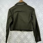 Anthropologie  Pilcro Embroidered Utility Cropped Jacket Size XS‎ NWT Photo 7