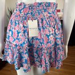 Prómesa Floral Ruffle Mini Skirt Photo 1