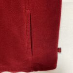 Woolrich  womens fleece burgundy vest size XL Photo 2
