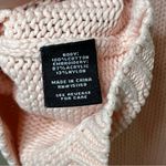 525 America  Cotton Knit Blush Pink “Golden” Sweater sz S Photo 4