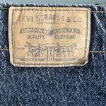Levi's Vintage Levi’s 573 Ultra High Rise Flat Front Tapered Leg Brown Tab Jeans Photo 6