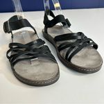 Chacos Chaco Fallon Black Leather Sandals Size 10 Photo 1