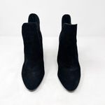 Steve Madden [] Rookie Black Suede Cut-Out Side Split Shaft Ankle Boots Size 10 Photo 8