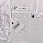Altar'd State NWT Altar’d State White Corina Eyelet Crop Top size Small Photo 5