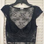 Garage Black Lace  Top Photo 0