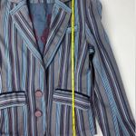 Robert Graham  Women’s Blazer Jacket Striped Size 4 Multicolored Photo 7