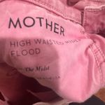 MOTHER Denim High Waisted Rider Flood 24 Into the Midst Pink Photo 6