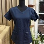 Scrubstar DAGACCI Navy Blue Scrub Top Photo 0