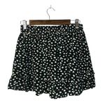 ZARA  Black Daisy Floral Mini Skort M Photo 22