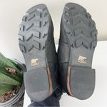 Sorel  Emelie Chelsea Bootie Black Leather Waterproof Size 9.5 Womens Photo 5