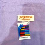 Light purple rectangle pashmina light scarf Photo 3
