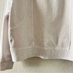 Athleta  Cream Pullover Crewneck Sweatshirt Photo 5