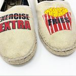 Sam Edelman  Espadrille Flats size 9.5 Extra Fries Exercise Slip On Canvas Shoe Photo 5