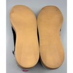 Steve Madden Tucker Navy Sneakers 9 Velour Casual Gum Sole Pink Accents Photo 8