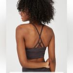 Aerie 246  Offline Real Me Strappy Back Expresso Kiss Sports Bra xl Photo 1