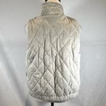 Reversible super soft quilted fleece vest size medium Gray Photo 5