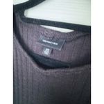 Who What Wear Ribbed Midi Dress Sleeveless XS Black Stretch Dark Academia Chic Photo 5