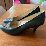 Bally vintage Women's Dark Green Leather Heels Size 6.5 Photo 1