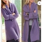Soft Surroundings  Telluride Topper Womens Size Small Wool Mohair Duster Cardigan Photo 2