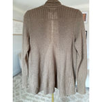 Sonoma  Life Style Knit Cardigan Taupe Open Front Cozy Layering Neutral Cozy Soft Photo 2