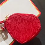 Piper K | Heart Bag Charm w/ Zipper Pocket Red Photo 3