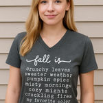 Tultex NWT Womens Fall Graphic Layering V-Neck T-shirt XS Casual Essential Elevated Photo 0