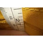 Doublju Yellow Wrap Top 3/4 Sleeve Ruched V Neck Casual T Photo 9