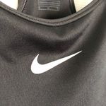 Nike Black and White Unlined Sports Bra Size M Photo 1