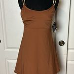 Newport News NWT VTG SWIM BROWN DRESS Photo 0